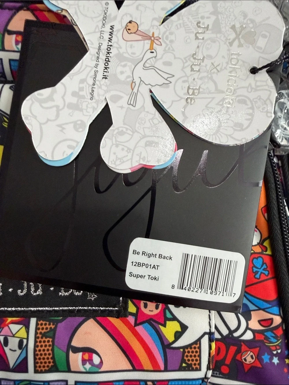 tokidoki Ju-Ju-Be Super Toki Print Be Right Back Backpack